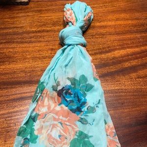 Floral scarf